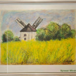 Ausstellung im Best Western Hotel in Plauen, September 2025, die Syrauer Windmühle