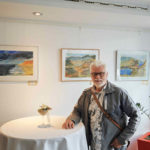 Ausstellung im Best Western Hotel in Plauen, September 2025, Rolf Kretzschmar und seine Bilder